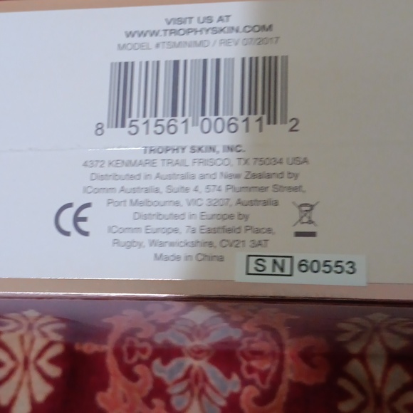 BNIB TROPHY SKIN MINI MD PORTABLE HOME MICRODERMABRASION SYSTEM - Picture 10 of 10